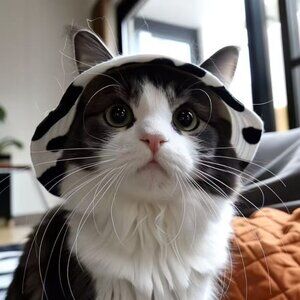 Pet Bucket Hat for Cats & Dogs - Sun Protection, Ear-Friendly Design
